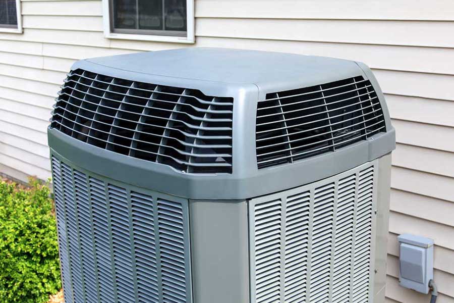 Broken heat pump at home