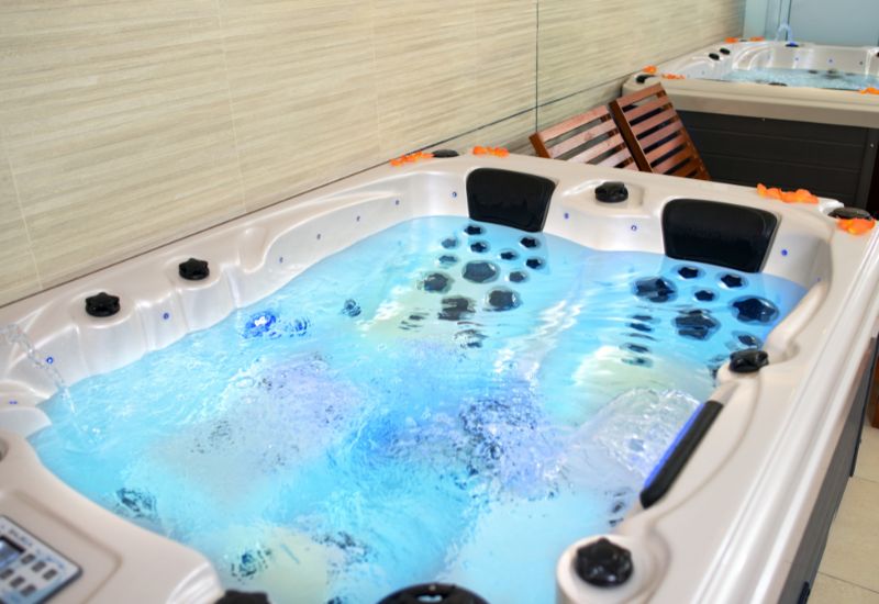 Hot tub wiring and electrical services completed