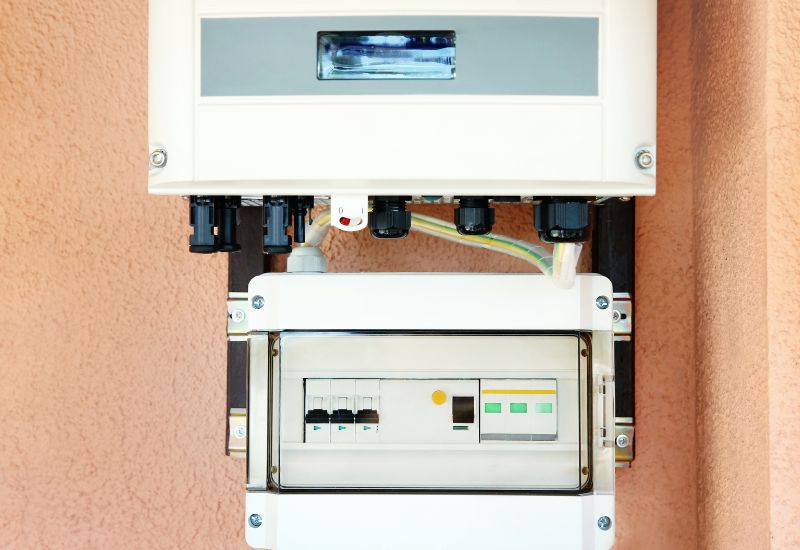 Whole home surge protector installation completed